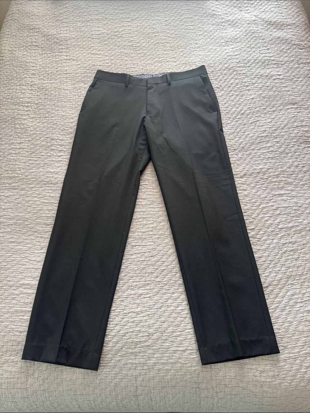 J.M. Haggar Slim Fit Black Dress Pants